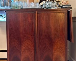 Jack Cartwright MCM Rolling Bar Cart