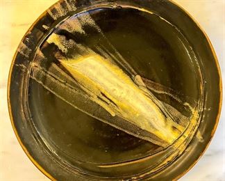 Vintage Large Art Pottery Plate