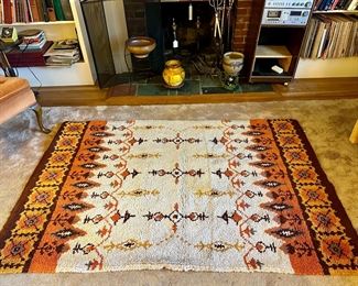 Vintage Hooked Rug