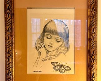 Portrait, Signed Lee Greene A/P