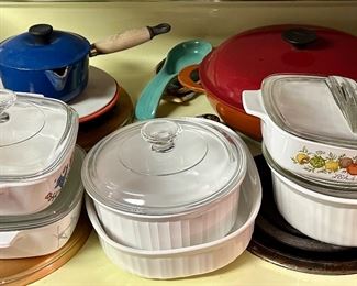 LeCreuset & Corningware