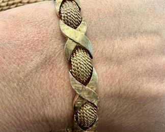 Heavy 14K Vintage Bracelet