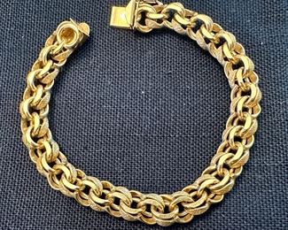 14K Link Bracelet