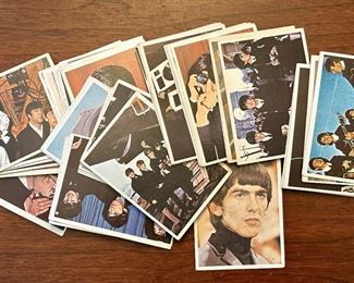 Vintage Topps Beatles Postcards