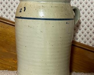 Vintage 2 Gallon Stoneware Jug
