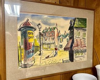 MCM John R. Good, Paris Street Scene