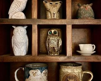 Assorted Owls Figurines