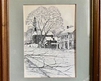 Clark Goff Framed Artwork