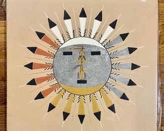 Native American Sand Painting