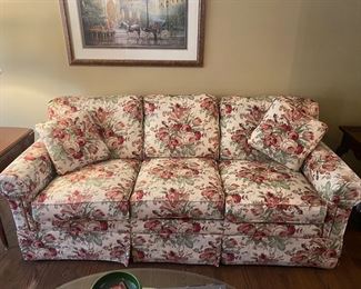This is in remarkable condition. Like new really. Ditch that boring grey and put some flowers in your life! $200