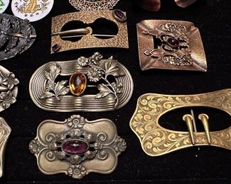 Art Nouveau Brooches