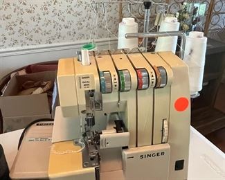 Another Singer serger!