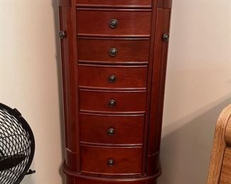 Jewelry armoire (still full - more pics coming!)