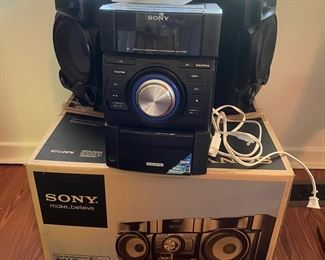 Sony mini HI-FI component system