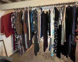 Women's and men's clothing...