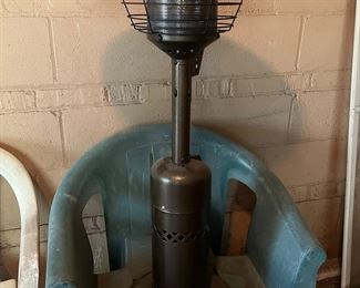 Patio heat lamp