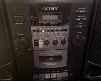 Sony boombox