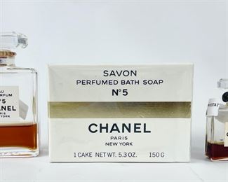 Chanel No. 5 Eau De Parfum Perfume & Bath Soap