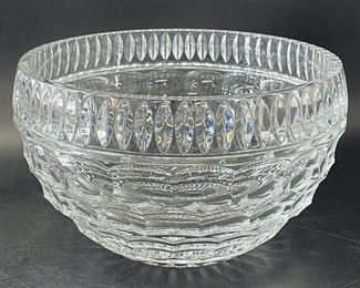 10 inch Wide WATERFORD LARGE CRYSTAL BOWL 