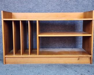 Teak Mid Century Modern Media Cabinet - 
