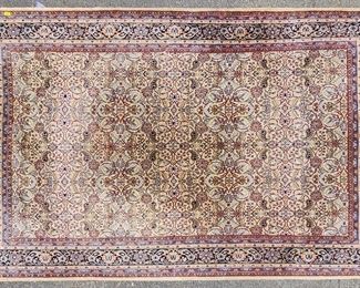 Fantastic High Quality Persian Hand Knotted Wool Room Size Area Rug - multi colored 