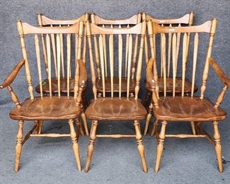 6 Cushman Colonial Dining Chairs