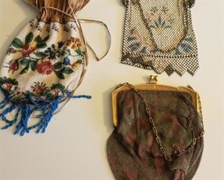 antique beaded bags