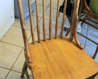 Pressed Oak back chair