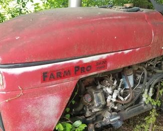 Farm Pro tractor, as is