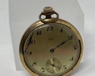Plojoux Geneve Gold-Plated Pocket Watch