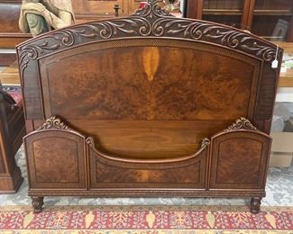 Herman Miller Rosewood  and Walnut Full Size Bed