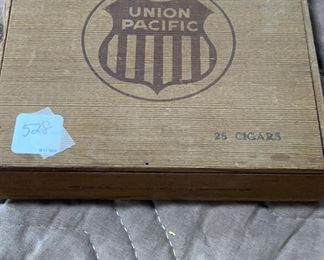 Union Pacific Cigar Box