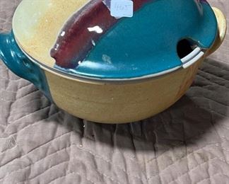 Walt Glass Pottery Tureen