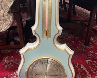 Bollenbach Barometer and Thermometer