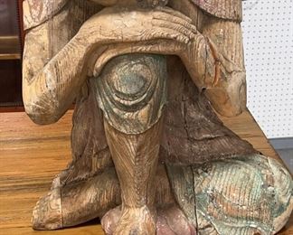 Cedarwood Resting Buddha