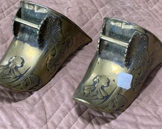 Brass Spanish Closed Stirrups