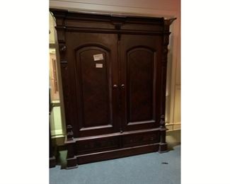 Authentic Walking Dead Show Prop: This massive wardrobe is labeled as "Maggie's Wardrobe" and comes with a Certificate of Authenticity that it is an official Walking Dead show prop.   This can be yours for $200!  Bring help to load.