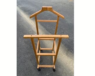 Authentic Walking Dead Show Prop:  This is a gentleman's valet stand and comes with a Certificate of Authenticity.  $100