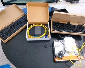 All new and in original boxes - Computer electronics