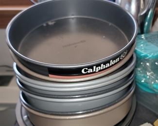 Calphalon (new) and other cake pans 