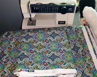 Fabric. viking husqvarna 630 sewing machine