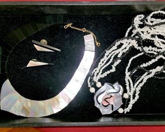 Mother of pearl jewelry