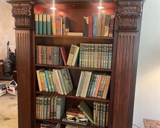 lots of books! some very collectible antiques and perhaps 1st editions!