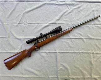 Ruger 'M77'  .220 Swift bolt action with BSA Platinum  6-24x44 scope
