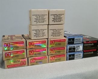 Assorted rifle ammo