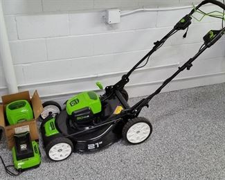 80 volt 21 inch mower