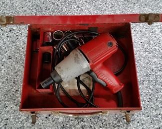 Milwaukee corded impact wrench