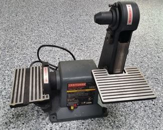 Craftsman bench top belt/disc sander