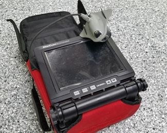 MarCum VS825c underwater viewing system with camera connected by a 50 ft. cable