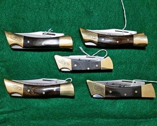 Case XX wood handle Shark lockback knives